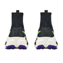 Zapatillas Hoka Tecton X 4 hombre Black Neon Green con polaina de punto integrada