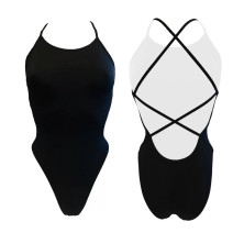 Bañador de natación Turbo Sirene Comfort mujer negro