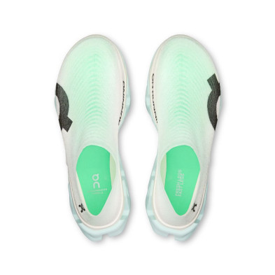 Zapatillas On Running LightSpray Cloudmonster 3 Hyper unisex Blanco verde azul