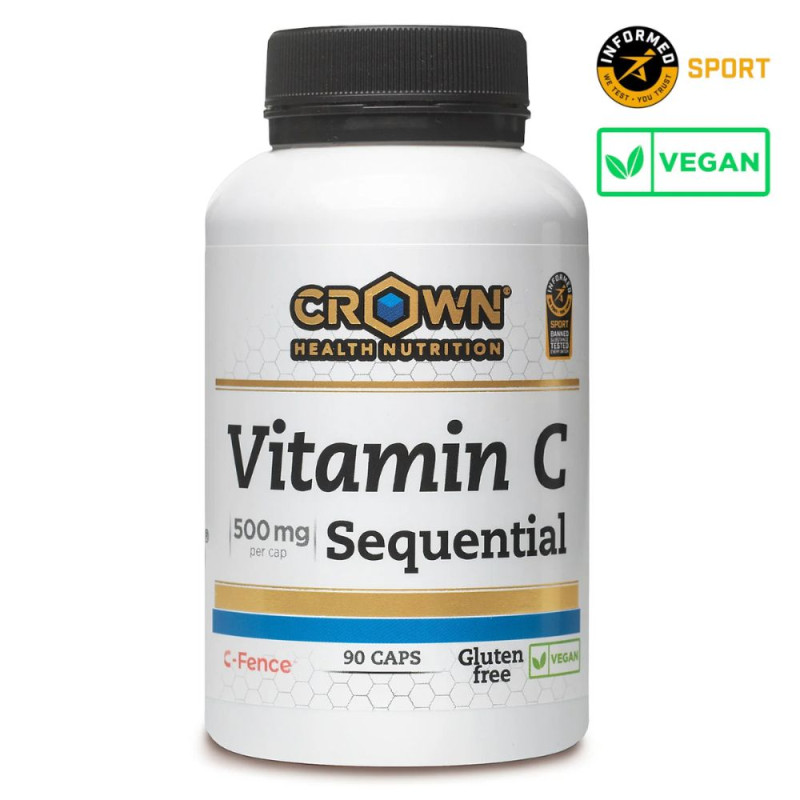 Crown Sport Nutrition Vitamin C Sequential 90 cápsulas