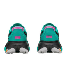 Zapatillas Hoka Mafate 5 Mujer Black Electric Aqua estructura Active Foot Frame