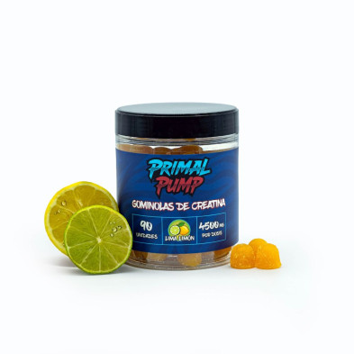 Primal Pump Gominolas Creatina 90 Gummies Lima Limón