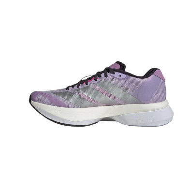 Zapatillas Adidas Adizero Boston 13 Mujer lila plata rosa