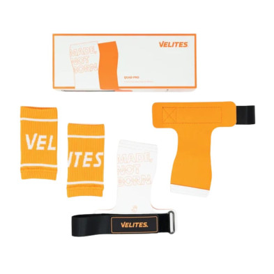 Calleras Velites Quad Pro con magnesio naranja unboxing pack completo