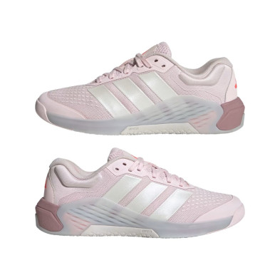 Zapatillas entrenamiento Adidas Dropset 4 Mujer Distilled Pink/ Zero Metalic/ Solar Turbo