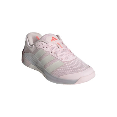 Zapatillas entrenamiento Adidas Dropset 4 Mujer Distilled Pink/ Zero Metalic/ Solar Turbo mantienen la forma bajo carga