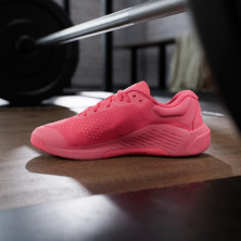Zapatillas Adidas entrenamiento Dropset 4 Mujer salmón mantienen la forma bajo carga