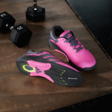 Zapatillas entrenamiento Adidas Dropset 4 Hombre Lucid Pink Aurora Onix Core Black  suela multifuncional de caucho continental