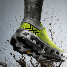 Zapatillas X-Bionic Terraskin X03 GTX Fluo Yellow/ X White/ Silver Grey con membrana Gore-Tex impermeable