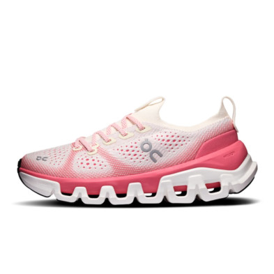 Zapatillas On Running Cloud X Tempo mujer Ivory Camellia suavidad y amortiguación para correr