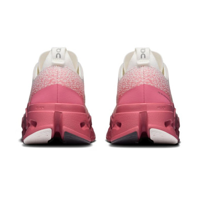 Zapatillas On Running Cloud X Tempo mujer Ivory Camellia Drop talón-puntera: 8mm