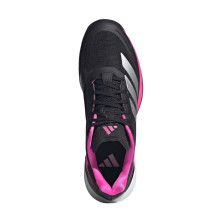 Zapatillas Adidas Defiant Speed 2 Core Black Silver Metal atado con cordones y upper transpirable