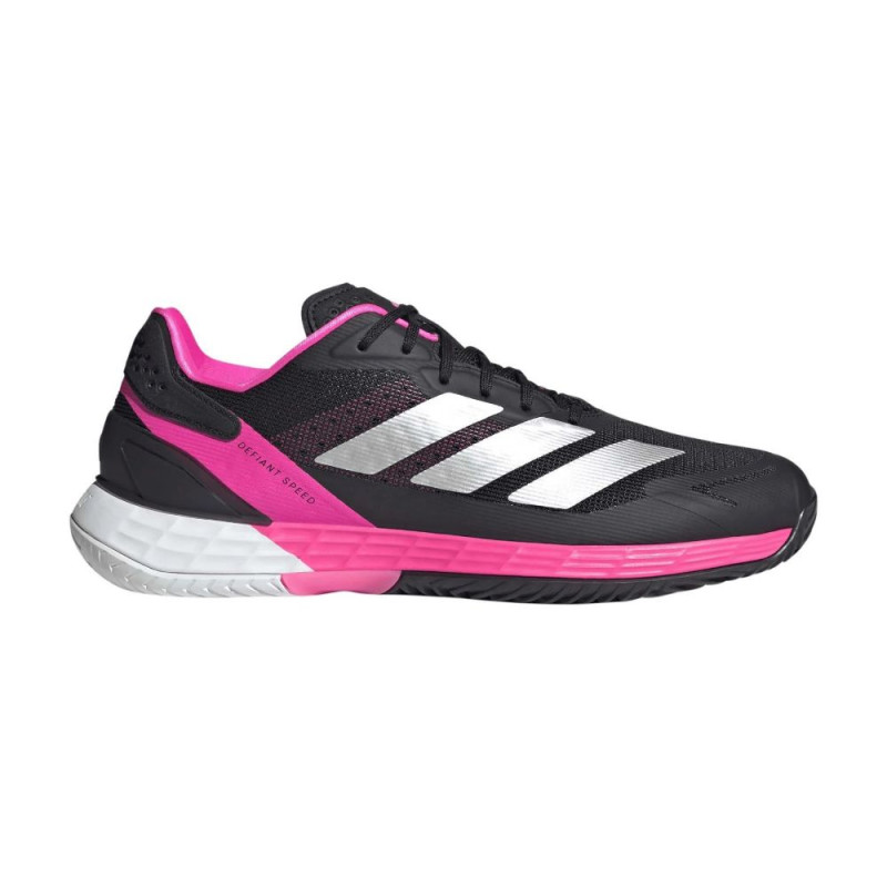 Zapatillas Adidas Defiant Speed 2 Tennis hombre Core Black/ Silver Metal
