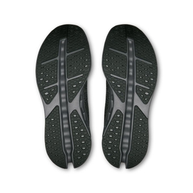 Zapatillas On Running Cloudsurfer Max wide Hombre Black Eclipse Almohadillas de goma en la suela para un mayor agarre