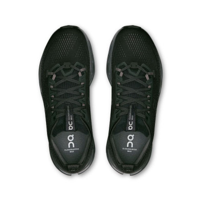 Zapatillas On Running Cloudsurfer Max wide Hombre negro gris