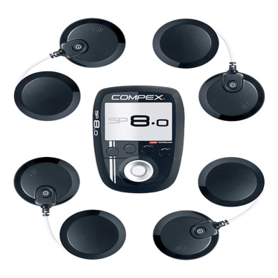 electroestimulador Compex SP 8.0 electrodos