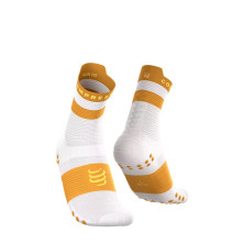 Calcetines Compressport Pro Racing V4.0 Run High White Sunflower