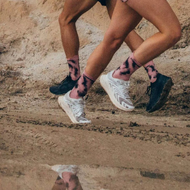 Calcetines Compressport Pro Racing V4.0 Run Eat My Dust! Zephyr Tie Dye