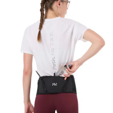 Cinturón de running NNormal Trail Run Belt Black Almacenamiento de fácil acceso