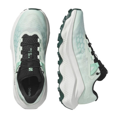 Zapatillas Salomon Ultra Glide 4 mujer Clearly Aqua/ Vanilla Ice/ Lichen  más cómoda ligera y transpirable