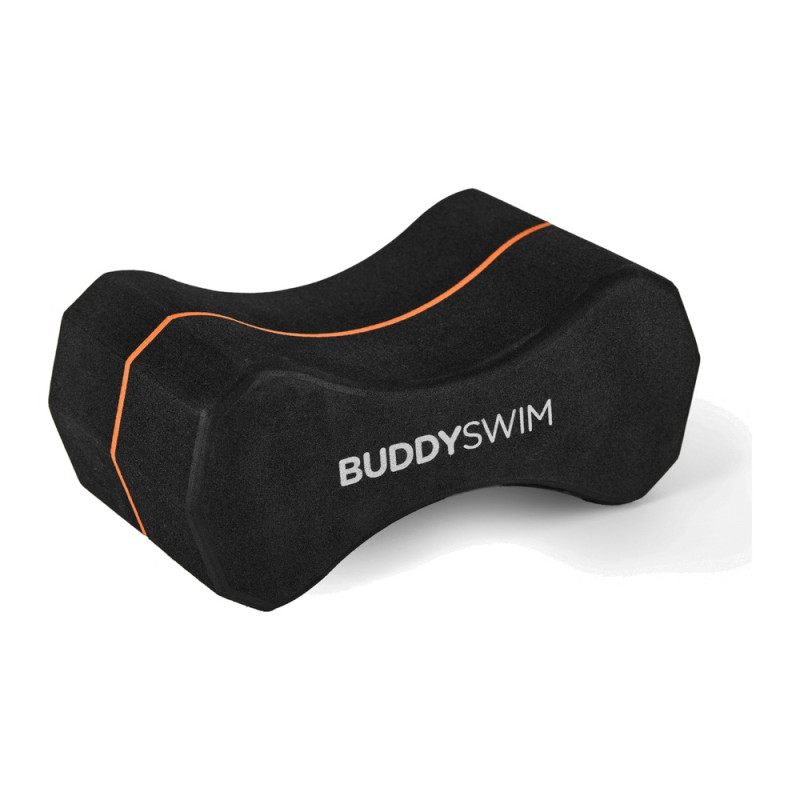 Pull Buoy Buddyswim Negro/ Naranja