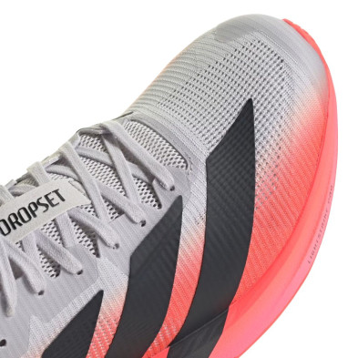 Zapatillas Adidas Adizero Dropset Pro hombre Dash Grey/ Night Grey/ Solar Turbo Activa el modo híbrido