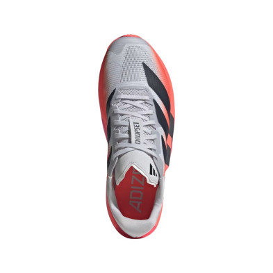 Zapatillas Adidas Adizero Dropset Pro hombre Dash Grey/ Night Grey/ Solar Turbo velocidad y fuerza