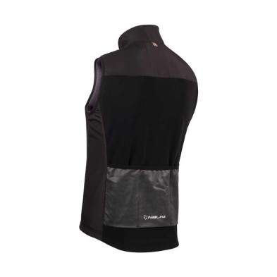 Chaleco Nalini New Gara Vest hombre negro