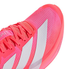Zapatillas Adidas Adizero Dropset Pro mujer rosa coral gris claro Malla técnica con Climacool