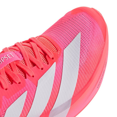 Zapatillas Adidas Adizero Dropset Pro mujer rosa coral gris claro Malla técnica con Climacool