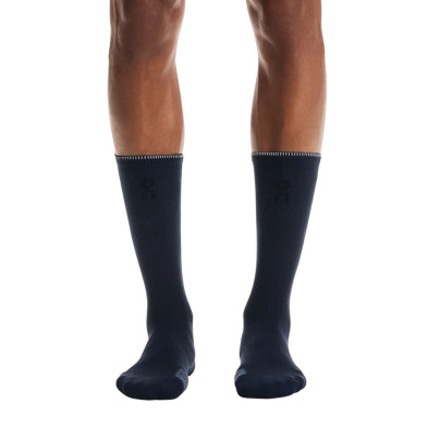 Calcetines On Running Performance Run Sock High Navy/ Navy transpirabilidad