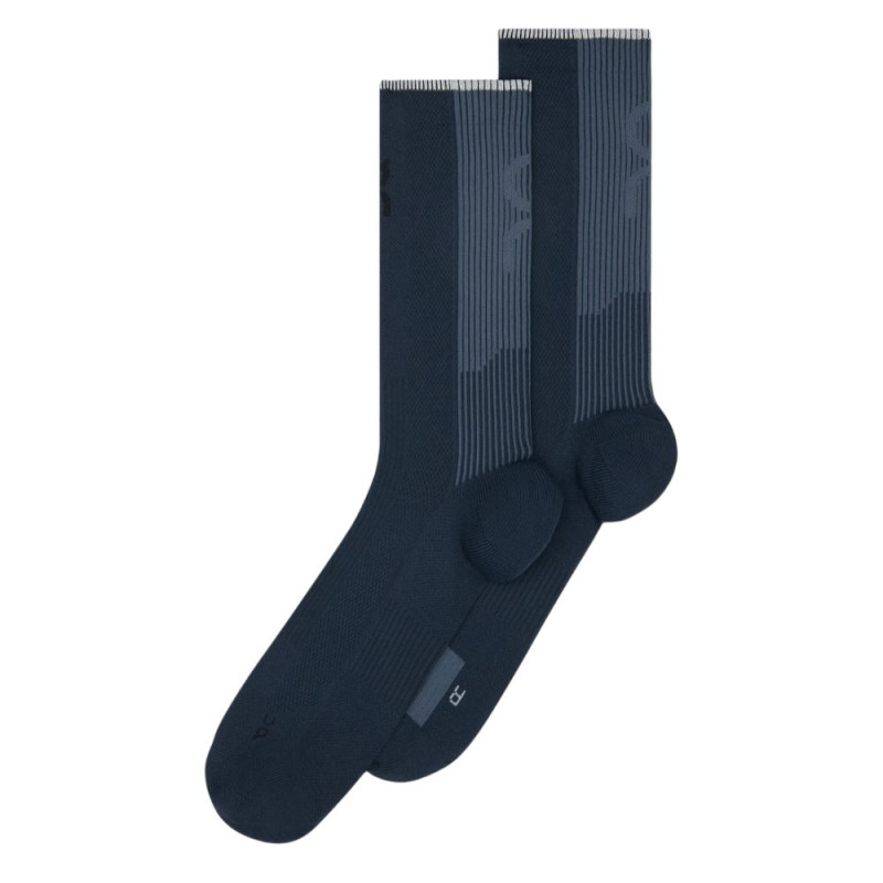 Calcetines On Running Performance Run Sock High Navy/ Navy
