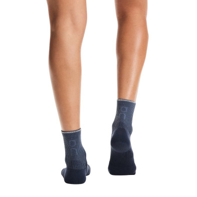 Calcetines On Running Performance Run Sock Mid Navy Navy acolchados