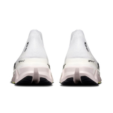 Zapatillas On Running LightSpray Cloudmonster 3 Hyper unisex morado claro amarillo lima drop 6mm