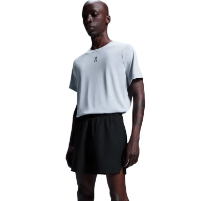 Pantalón corto On Running Trail Shorts hombre Black Tres bolsillos de malla para llevarlo todo