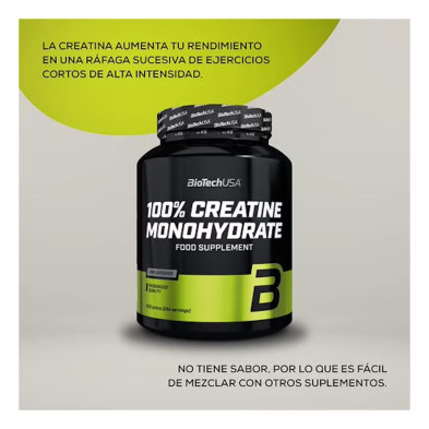 100% Creatine en polvo 300gr características