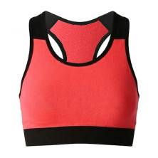 Sujetador deportivo Hanker Top cruzado Seka Naranja