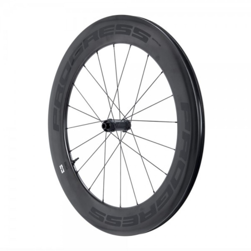 Rueda Delantera Progress Space Disc Cubierta 12x100 Negro