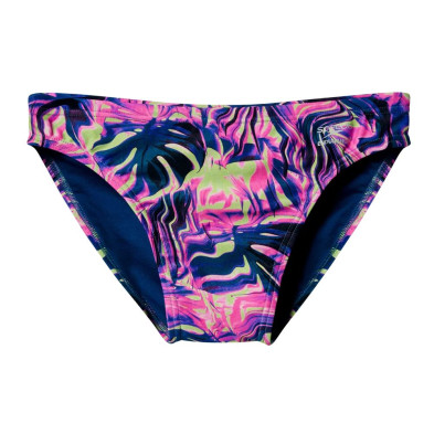 Bañador slip Speedo Club Training Printed Brief hombre Pink/ Navy