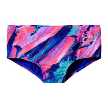 Bañador slip Speedo Club Training Printed Brief 12,7cm hombre Blue/ Pink