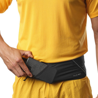 Cinturon Salomon Pulse Belt Black la riñonera minimalista para llevar todo lo imprescindible