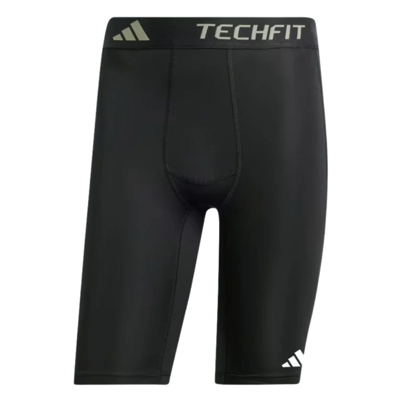 Malla corta compresión Adidas TECHFIT hombre Black