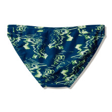 Bañador slip Speedo Club Training Printed Brief hombre Green Navy