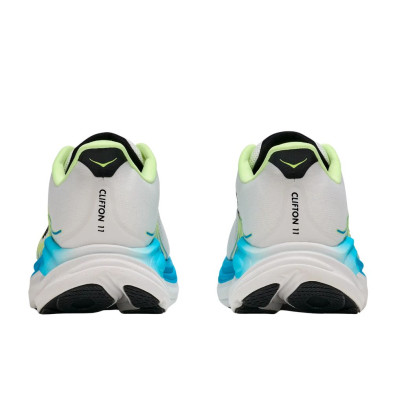 Zapatillas Hoka Clifton 11 hombre Frost Black 42mm de altura de talón