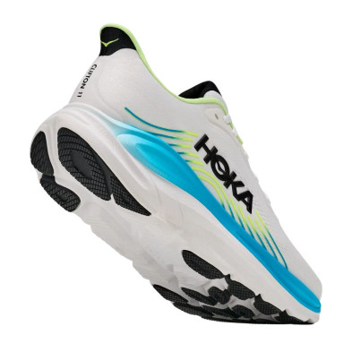 Zapatillas Hoka Clifton 11 hombre Frost Black Estampado 3D de silicona