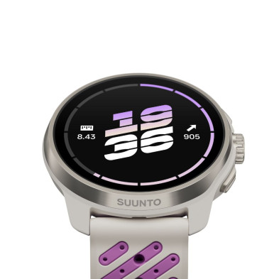 Reloj Deportivo GPS Suunto Race 3S Titanium pluma lila
