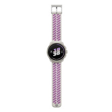 Reloj Deportivo GPS Suunto Race 3S Titanium pluma morada Correa de silicona Suunto Athletic 2 de 22 mm