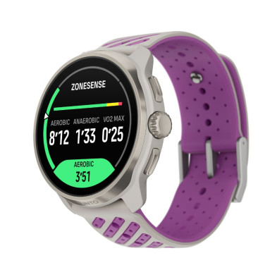 Reloj Deportivo GPS Suunto Race 3S Titanium Feather Purple mapas offline gratuitos