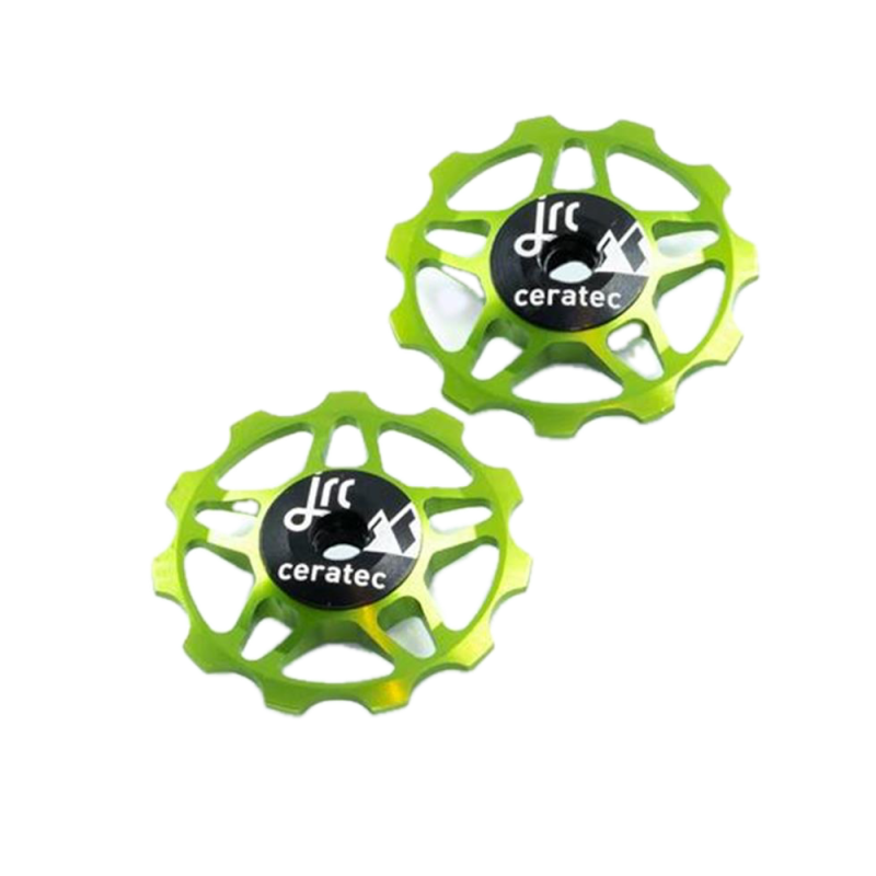 roldanas JRC 11T Shimano 12V verde par