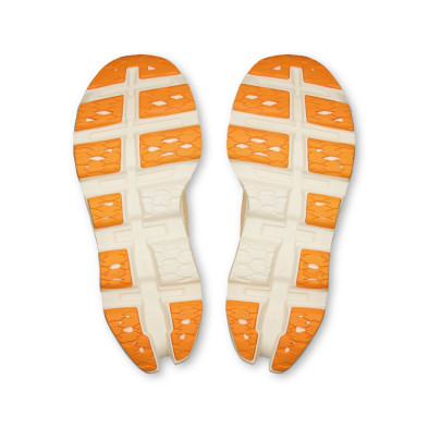 Zapatillas On Running Cloudmonster 3 mujer Squash Ivory pisada reactiva para correr como en las nubes